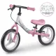 Kétkerekű futóbicikli, Ricokids Fun Adventure, pink, acél váz, EVA hab kerekek 29 cm, állítható ülésmagasság 32-42 cm, hátsó fék, ultrakönnyű (TE760803)