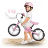 Kétkerekű futóbicikli, Ricokids Fun Adventure, pink, acél váz, EVA hab kerekek 29 cm, állítható ülésmagasság 32-42 cm, hátsó fék, ultrakönnyű (TE760803)
