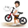 Kétkerekű futóbicikli, Ricokids Fun Adventure, fekete, acél váz, EVA hab kerekek 29 cm, állítható ülésmagasság 32-42 cm, hátsó fék, ultrakönnyű (TE760804)