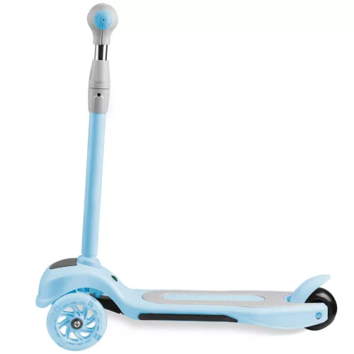 Háromkerekű roller, Ricokids Piko, kék, LED világítás a kerekekben és a fellépőben, állítható magasságú kormány, balanszos irányítás, EN 71, max. 35 kg