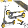 Gyerek roller, Ricokids Kodi, narancssárga, 14,5 cm PU kerekek, összecsukható, állítható kormány, kézifék és lábfék, ABEC-7 csapágy, 3–8 éveseknek, max. 50 kg