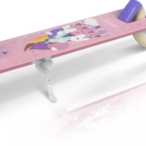 Gyerek roller, Ricokids Kodi, lila, 14,5 cm PU kerekek, összecsukható, állítható kormány, kézifék és lábfék, ABEC-7 csapágy, 3–8 éveseknek, max. 50 kg