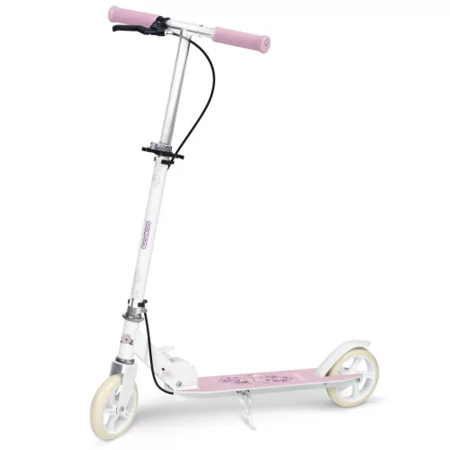 Gyerek roller, Ricokids Kodi, rózsaszín, 14,5 cm PU kerekek, összecsukható, állítható kormány, kézifék és lábfék, ABEC-7 csapágy, 3–8 éveseknek, max. 50 kg
