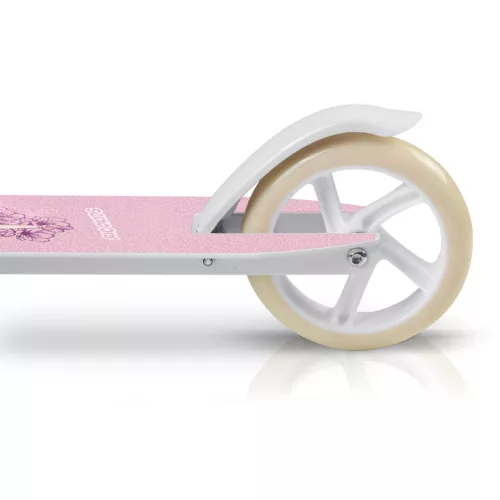 Gyerek roller, Ricokids Kodi, rózsaszín, 14,5 cm PU kerekek, összecsukható, állítható kormány, kézifék és lábfék, ABEC-7 csapágy, 3–8 éveseknek, max. 50 kg
