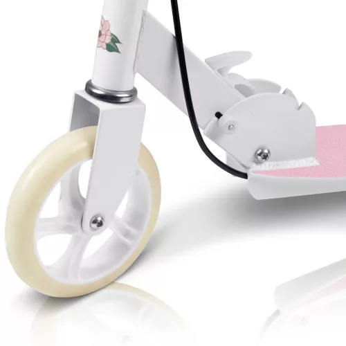 Gyerek roller, Ricokids Kodi, rózsaszín, 14,5 cm PU kerekek, összecsukható, állítható kormány, kézifék és lábfék, ABEC-7 csapágy, 3–8 éveseknek, max. 50 kg