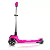 Háromkerekű roller, Ricokids Jelly, rózsaszín, LED világítás a kerekekben és a fellépőben, balanszos irányítás, állítható alumínium kormány, max. 50 kg