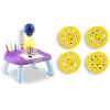 Projektoros rajztábla, Ricokids, kb. 25 × 20 × 35 cm, lila, beépített lámpával, 3 db vetítőkoronggal, 6 db filctollal, 3 éves kortól