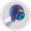Projektoros rajztábla, Ricokids, kb. 25 × 20 × 35 cm, lila, beépített lámpával, 3 db vetítőkoronggal, 6 db filctollal, 3 éves kortól
