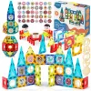 Mágneses építőjáték készlet,, Ricokids RK-768, oktató, készségfejlesztő, mágneses elemek, toronyépítéshez