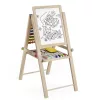 Mágneses rajztábla, Ricokids, 62 x 28 x 44 cm, kétoldalas (mágneses és krétás tábla), összecsukható, forgatható, kivehető tábla, számolókeret, kiegészítőkkel