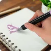 Kétoldalas filctoll készlet, Nukido, NK-914, 168 db, többszínű, alkoholos tinta, cipzáras fekete hordtáskával, fehér mintával