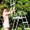 INTEX Biztonsági medence létra 4 fokos 132cm magas medencékhez (28077)