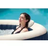 Felfújható fejtámla, Intex PureSpa, 24 x 19 x 6 cm, fehér, vinil, állítható magasság, jacuzzihoz (28506)