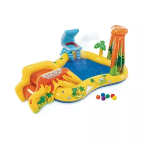   INTEX Dinosaur Play Center élménymedence 249 x 191 x 109cm (57444)