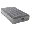 Felfújható vendégágy, Intex Twin Prestige középmagas matrac, 99 x 191 x 30 cm, szürke, egyszemélyes, szálas belső szerkezettel, puha felülettel, beépített USB-s elektromos pumpával (64112)
