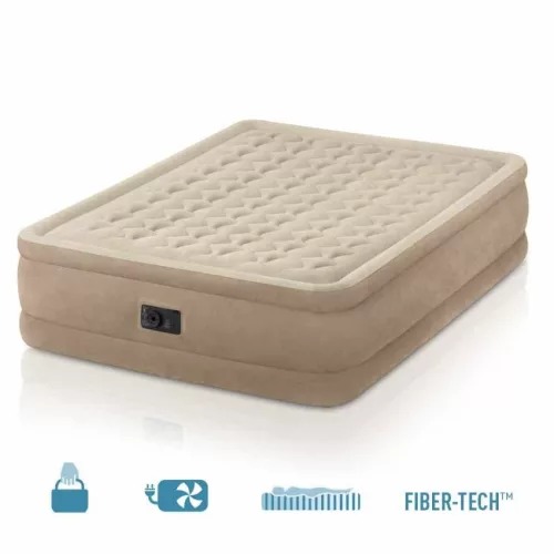 INTEX Ultra Plush felfújható vendégágy, 152 x 203 x 46cm (64428)