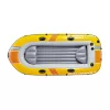 Felfújható csónak szett, Intex Challenger 3, 295 x 137 x 43 cm, narancssárga, háromszemélyes, megerősített PVC, pumpával és evezőkkel (66313)