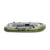 Felfújható csónak szett, Intex Seahawk 3, 295 x 137 x 43 cm, zöld, háromszemélyes, megerősített PVC, pumpával és evezőkkel (66333)
