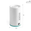 Elektromos pumpa, Intex Quickfill AC400, 220–240 V, fehér, felfújáshoz és leeresztéshez, nagy teljesítményű légáramlás, két cserélhető fúvókával, túlmelegedés elleni védelemmel (66646)