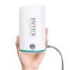 Elektromos pumpa, Intex Quickfill AC400, 220–240 V, fehér, felfújáshoz és leeresztéshez, nagy teljesítményű légáramlás, két cserélhető fúvókával, túlmelegedés elleni védelemmel (66646)