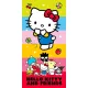 Hello Kitty Cute Friends fürdőlepedő, strand törölköző 70x140 cm (Fast Dry)