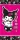 Hello Kitty Kuromi Rebel fürdőlepedő, strand törölköző 70x140 cm (Fast Dry)
