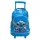 Disney Lilo és Stitch, A csillagkutya Smile prémium gurulós iskolatáska, táska 44 cm