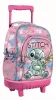 Disney Lilo és Stitch, A csillagkutya Doll prémium gurulós iskolatáska, táska 44 cm