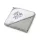 BabyOno fürdõlepedõ kapucnis bambusz 100x100cm szürke róka 346/03