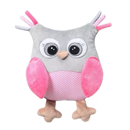 BabyOno csörgõ Sofia bagoly plüss 30cm két színben 441