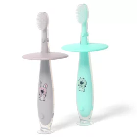 BabyOno fogkefe szilikon 12 hó 552/01