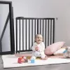 Badabulle ajtórács Deco Pop fa 63-106 cm fekete B025227