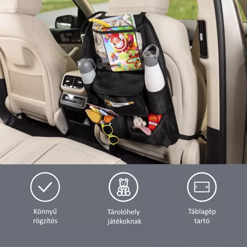 Zopa autós rendezõ üléstámlára tablet zsebbel ZOP029110