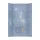 Ceba pelenkázó lap puha 2 oldalú 50x70cm Denim style shabby kék