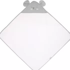 Kikkaboo fürdõlepedõ kapucnis 90x90cm egeres szürke