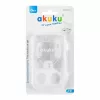 Akuku manikûr készlet tokban fehér