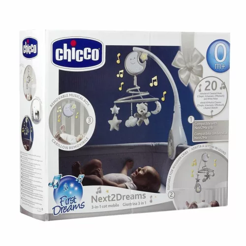 Chicco zenélõ forgó Next 2 Dreams - éjszakai fény unisex