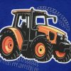 Bébi rövid ujjú kombidressz Vp Traktor sötétkék 68