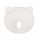 Kikkaboo párna - laposfejûség elleni memóriahabos ergonomikus Airknit  maci fehér