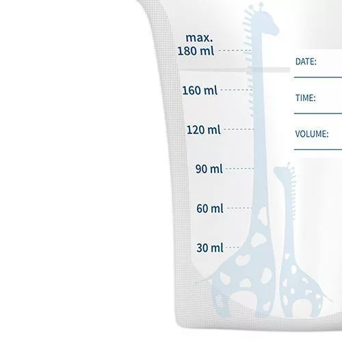 BabyOno anyatejtároló tasak - eldobható 30db 180ml 1084