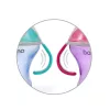 BabyOno itatópohár - csöpögésmentes puha csõrrel 3hó 180ml pink  1456/02