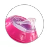 BabyOno itatópohár - csöpögésmentes puha csõrrel 3hó 180ml pink  1456/02