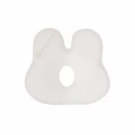   Kikkaboo párna - laposfejûség elleni memóriahabos ergonomikus Airknit  nyuszi fehér