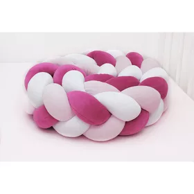   Scamp rácsvédõ fonott 180cm Fehér-Rózsaszín-Pink RFT010 180CM