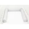 Scamp rácsvédõ hengerpárna 210cm Little Heart White Grey BRVE011 210CM