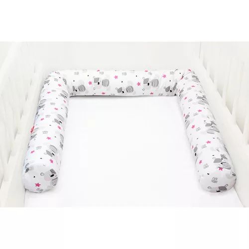 Scamp rácsvédõ hengerpárna 210cm White Grey Bears BRVE010 210CM
