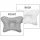 Scamp laposfejûség elleni párna Lettle Heart White Grey BLP012