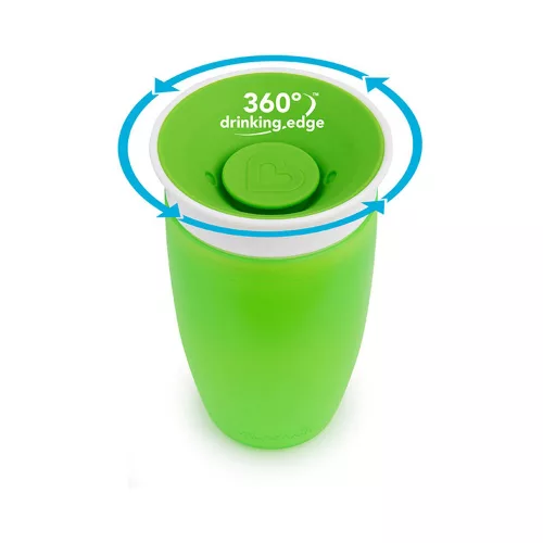 Munchkin itatópohár Miracle Cup 296ml 12hó zöld