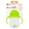 Munchkin itatópohár szívószálas súlyozott Tip and Sip 207ml 6hó zöld