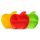 Munchkin tányér szett háromrekeszes Lil Apple 3db 6hó